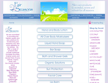 Tablet Screenshot of fairseasons.com